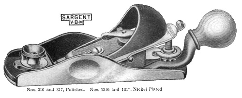 Sargent No. 316 Block Plane