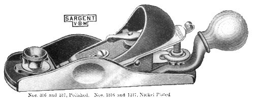 Sargent No. 317 Block Plane