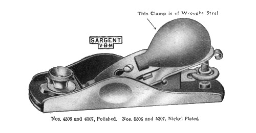 Sargent No. 4306 Block Plane