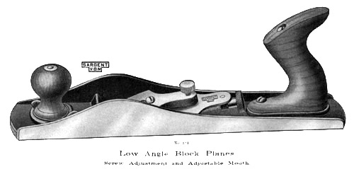 Sargent No. 514 Low Angle Block Plane