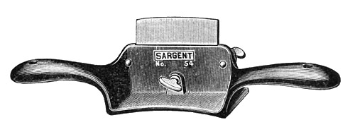 Sargent No 54 Cabinet Scraper