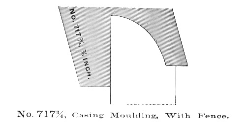 Sargent No 717-3/4 US Casing Moulding Plane