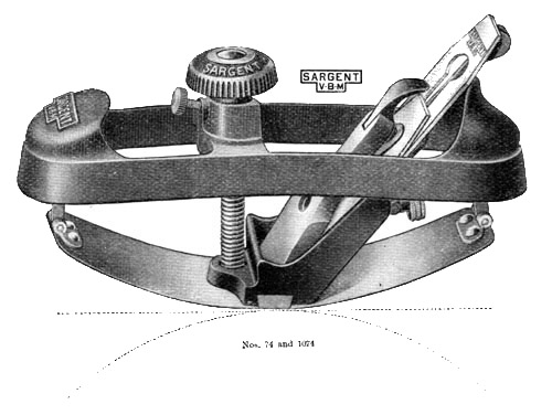 Sargent No 74 Circular Compass Plane